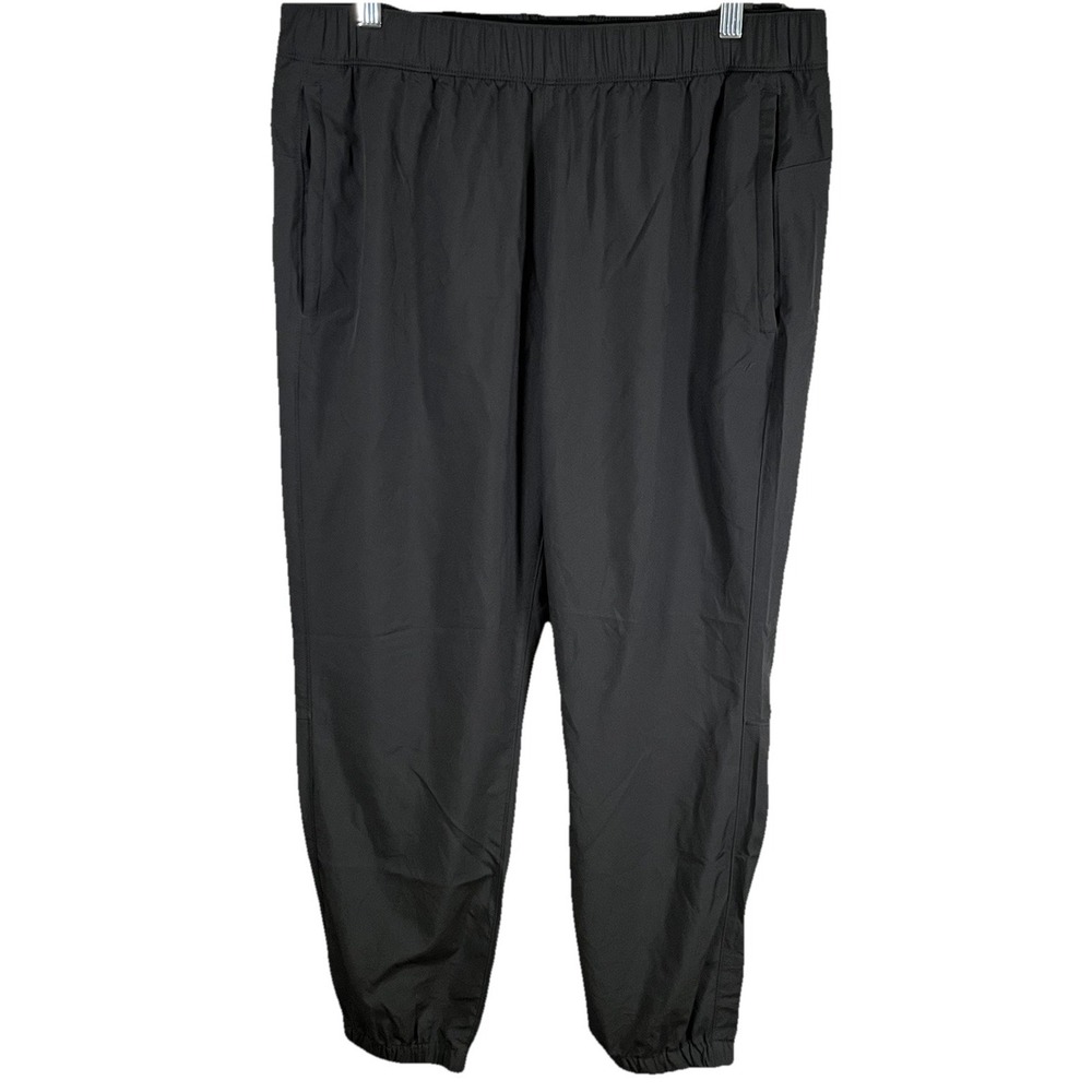 Old Navy Active Joggers Pants Men's Size Large Black Quick Dry Lightweight Gym